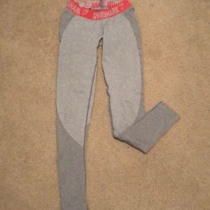Gray gymshark leggings size small